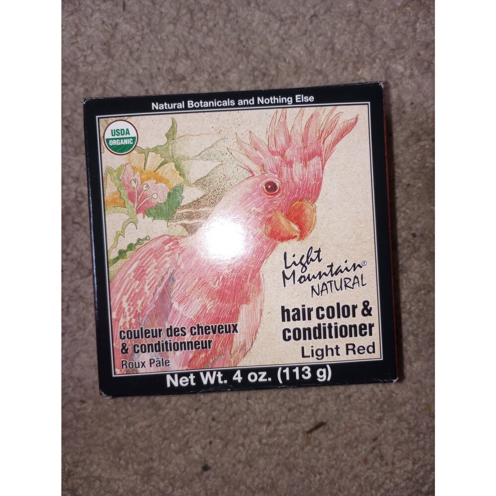 Light Mountain Color Kit Light Red NIB